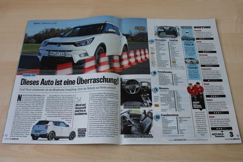 Auto bild 2016 - auto, ssangyong