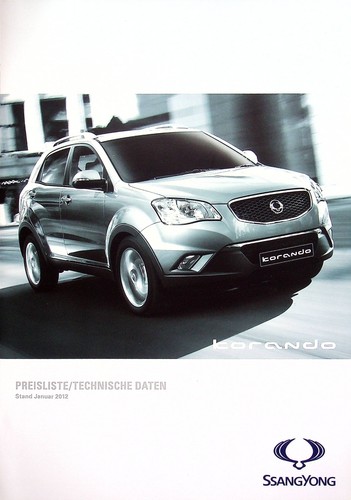 265818 ssangyong korando - ssangyong,