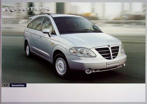 262043 ssangyong rodius - 262043),