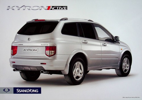 262047 ssangyong kyron - 262047),