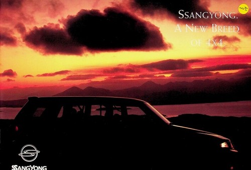 291863 ssangyong musso - ssangyong,