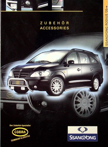 262040 ssangyong rodius - ssangyong,