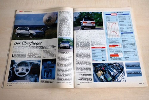 Mot 1996 ssangyong - mot, musso