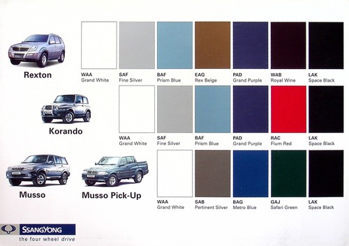 251644 ssangyong musso - 251644),