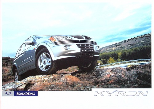 262051 ssangyong kyron - ssangyong,
