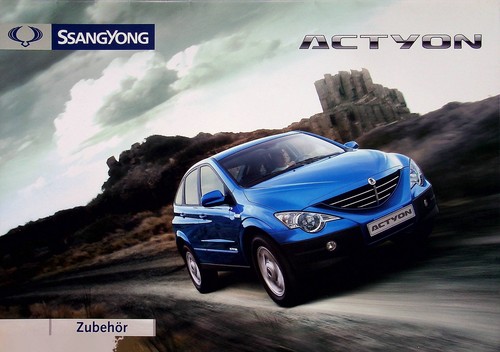 254895 ssangyong actyon - ssangyong,