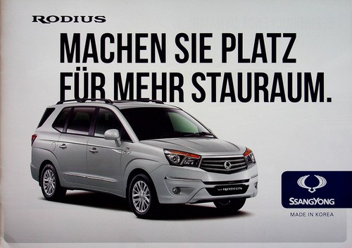 260433 ssangyong rodius - 260433),