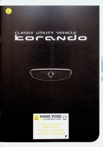 304834 ssangyong korando - 304834),